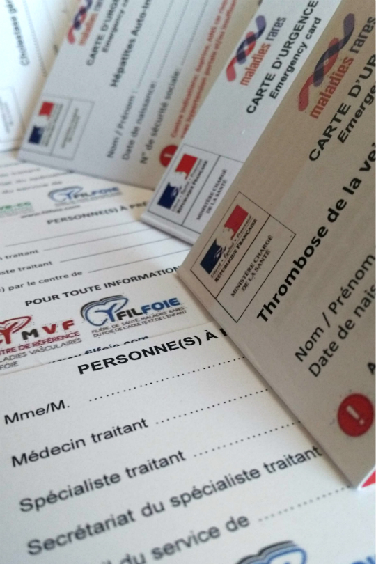 Cartes urgence Filfoie Cartes urgence Filfoie