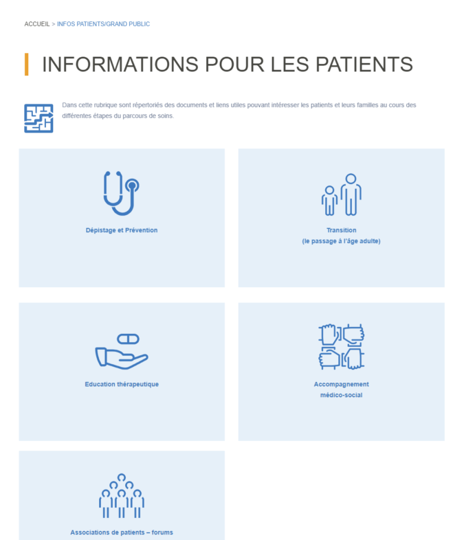 informations pour les patients